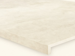 Peldaño gradone ingletado vertical