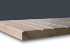 Peldaños con huella